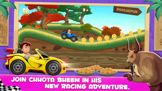 اسکرین شات بازی Chhota Bheem Speed Racing - Official Game 1