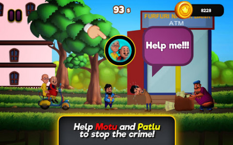 اسکرین شات بازی Motu Patlu Speed Racing 5