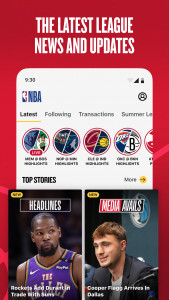 اسکرین شات 3 برنامه NBA: Live Games & Scores