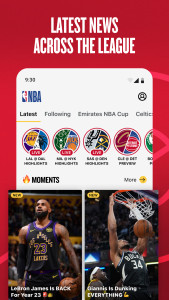 اسکرین شات 6 برنامه NBA: Live Games & Scores