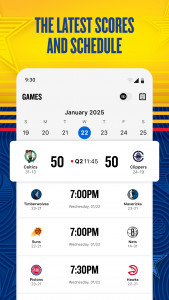 اسکرین شات برنامه NBA: Live Games & Scores 2