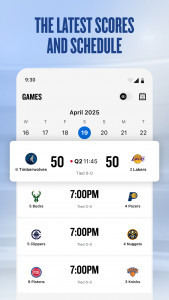 اسکرین شات 3 برنامه NBA: Live Games & Scores