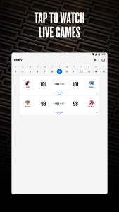 اسکرین شات 2 برنامه NBA: Live Games & Scores