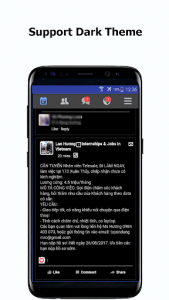 اسکرین شات برنامه Faster for Facebook Lite 3