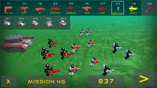 اسکرین شات بازی Battle Simulator: Stickman v.s 3