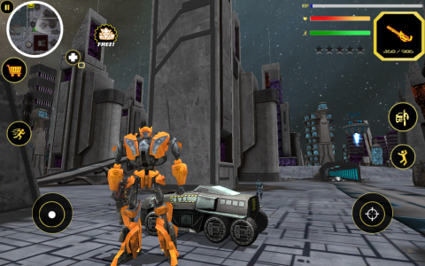 اسکرین شات بازی Robot City Battle 2