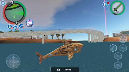 اسکرین شات 6 بازی Robot Shark