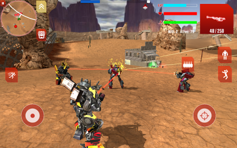 اسکرین شات بازی Royal Robots Battleground 3
