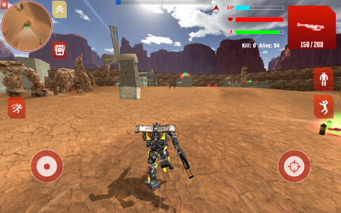 اسکرین شات بازی Royal Robots Battleground 2