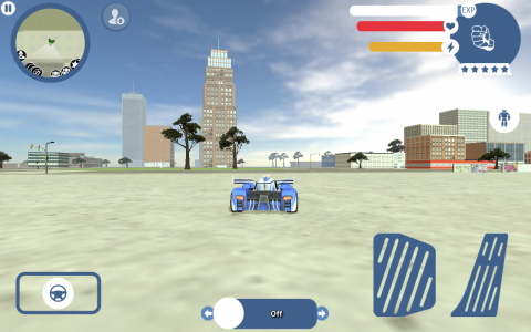 اسکرین شات بازی Supercar Robot 2