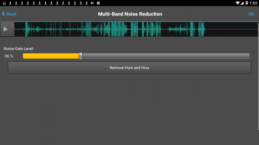اسکرین شات 2 برنامه WavePad Audio Editor