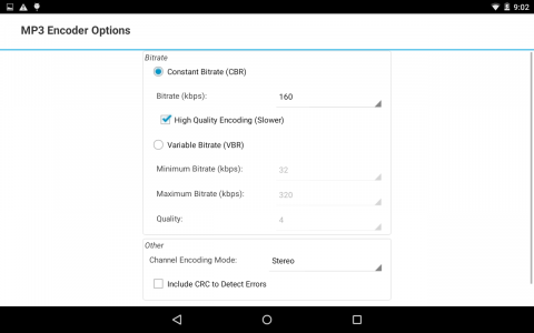 اسکرین شات برنامه Switch Audio Converter 4