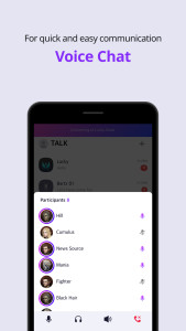 اسکرین شات 4 برنامه PURPLE: Play, Chat, and Stream