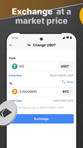اسکرین شات 6 برنامه NC Wallet: Crypto Without Fees