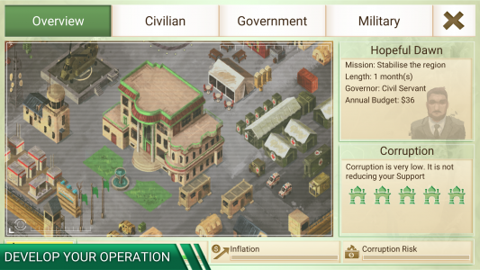 اسکرین شات بازی Rebel Inc. 5