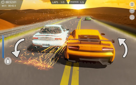 اسکرین شات بازی Real Street Drag Racing 3D: Race Car Games 4