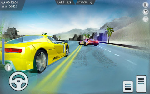 اسکرین شات بازی Real Street Drag Racing 3D: Race Car Games 8