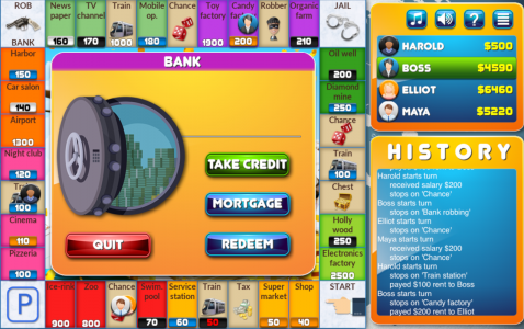 اسکرین شات بازی CrazyPoly - Business Dice Game 3