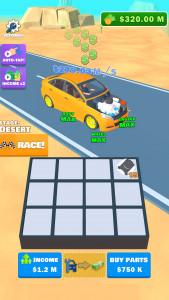 اسکرین شات بازی Merge Race - Idle Car games 5