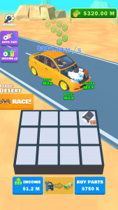 اسکرین شات 5 بازی Merge Race - Idle Car games