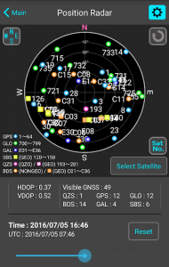 اسکرین شات برنامه GNSS View 2