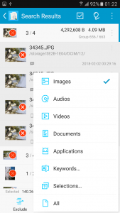 اسکرین شات برنامه Search Duplicate File (SDF) 5