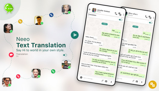 اسکرین شات برنامه NEEO IM & Chat Translator 3