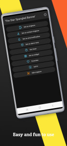 اسکرین شات 2 برنامه National Anthem Ringtone