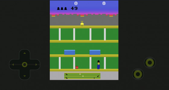 اسکرین شات بازی دزد و پلیس (آتاری) 2