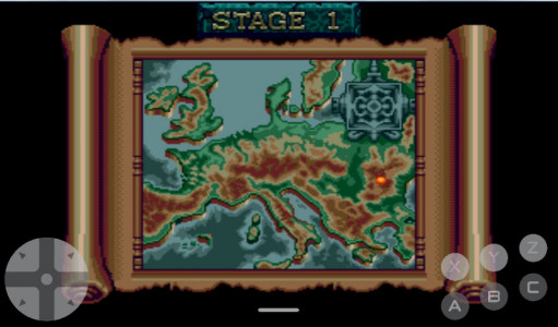 اسکرین شات بازی Castlevania 4