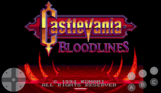 اسکرین شات بازی Castlevania 1