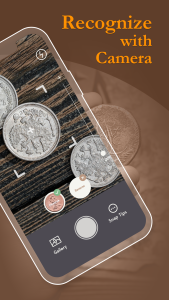 اسکرین شات 2 برنامه Coin Scanner & Identifier