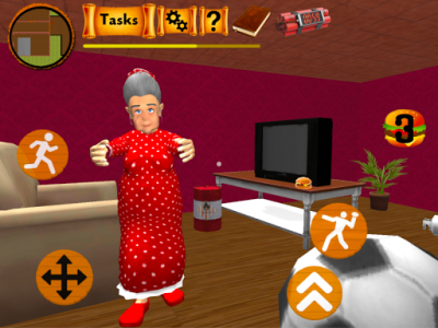 اسکرین شات بازی Neighbor Granny. Scary Secret 3D 8