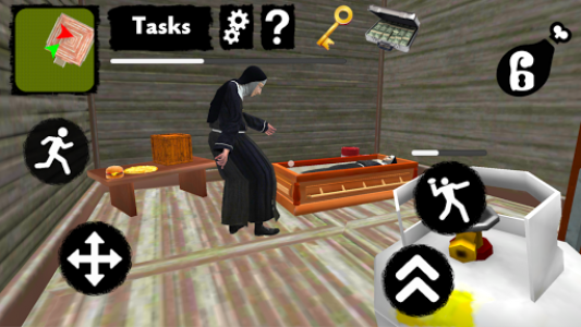 اسکرین شات بازی Neighbor Nun. Scary Escape 3D 7