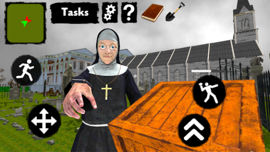 اسکرین شات بازی Neighbor Nun. Scary Escape 3D 1
