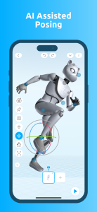 اسکرین شات 1 برنامه Cascadeur: 3D animation