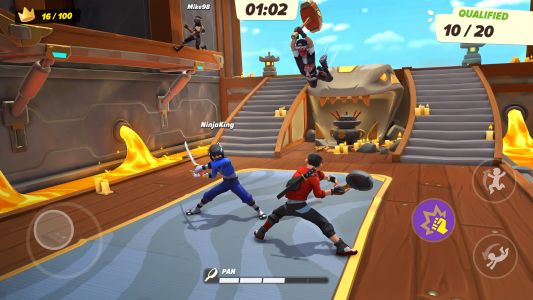 اسکرین شات 1 بازی Ninja Party