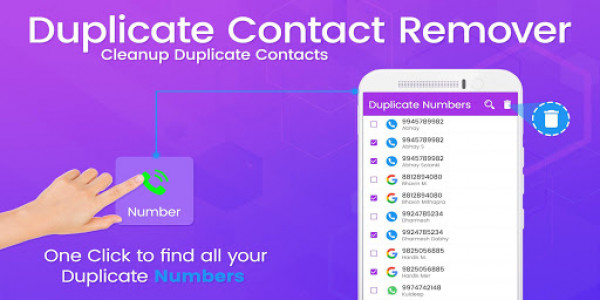 اسکرین شات برنامه Remove Duplicate Contacts - Contact Optimizer 2