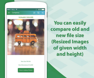 اسکرین شات برنامه Reduce Photo Size - Image Resi 6