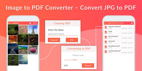 اسکرین شات برنامه Image to PDF Converter – Conve 1