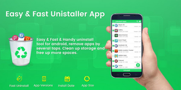 اسکرین شات برنامه Easy Uninstaller – Remove Apps 1