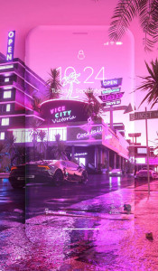 اسکرین شات 2 برنامه Neon Wallpaper
