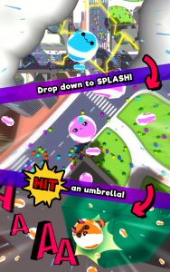 اسکرین شات بازی Dropy Fall! Kawaii Roll Smash 4