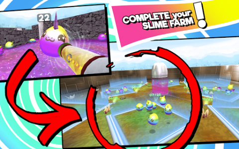 اسکرین شات بازی Kawaii Slime Farmer - Rainbow Unicorn 3D Ranch 6