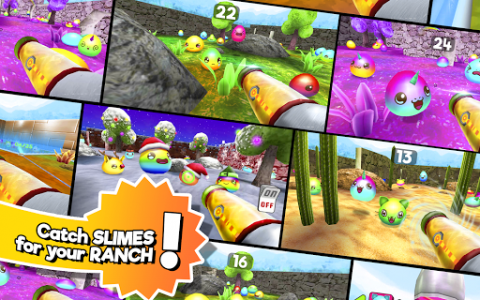 اسکرین شات بازی Kawaii Slime Farmer - Rainbow Unicorn 3D Ranch 1