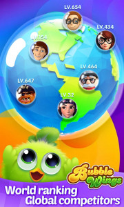 اسکرین شات بازی Bubble Wings: bubble shooter 5