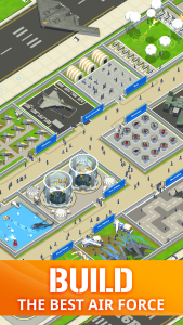 اسکرین شات 1 بازی Idle Air Force Base