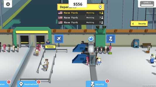 اسکرین شات 1 بازی Idle Tap Airport
