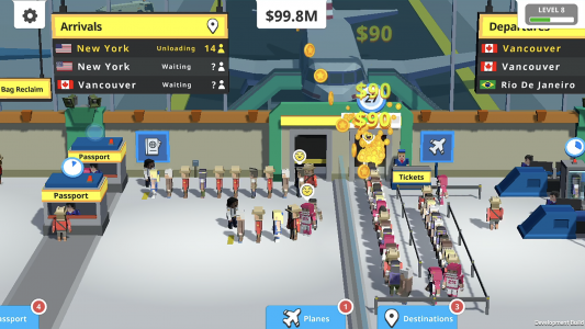اسکرین شات بازی Idle Tap Airport 4