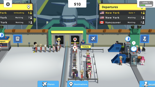اسکرین شات بازی Idle Tap Airport 3